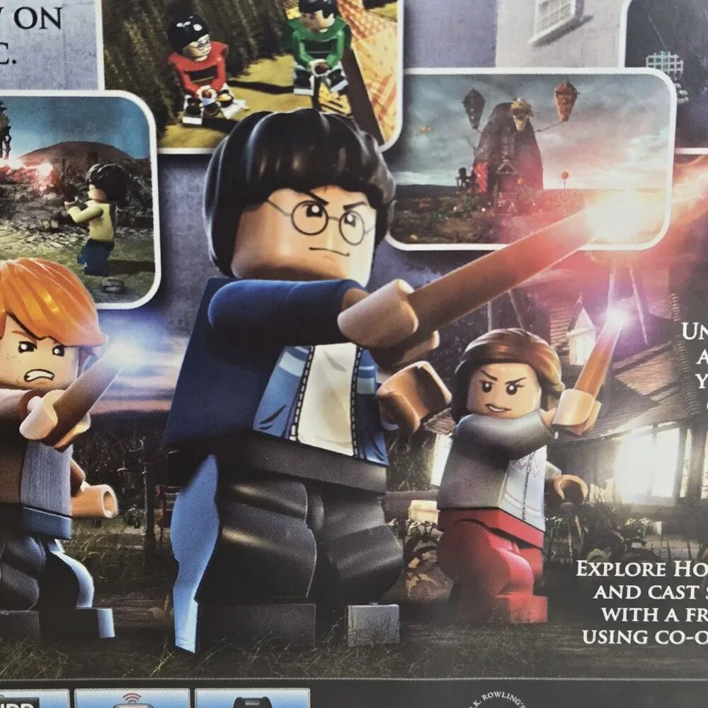 Lego Harry Potter Collection CIB Playstation 4 Authentic Tested Complete in Box